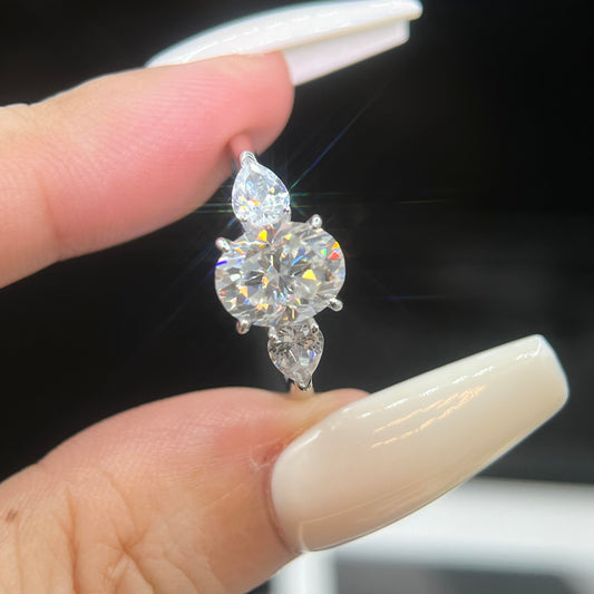 Lunar Atelier Celestial Radiance Trilogy Ring