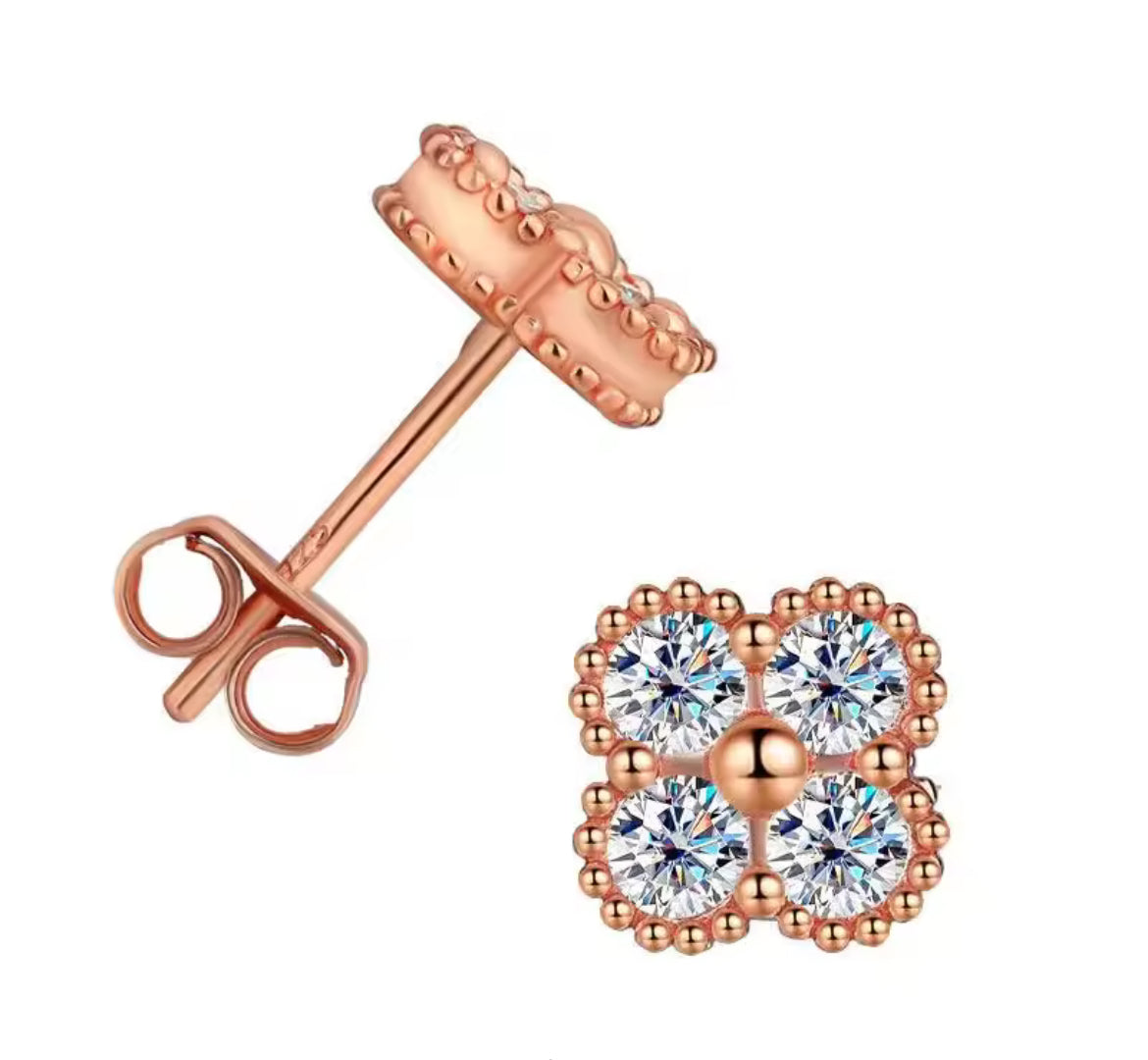 Lunar Atelier Celestial Clover Earrings