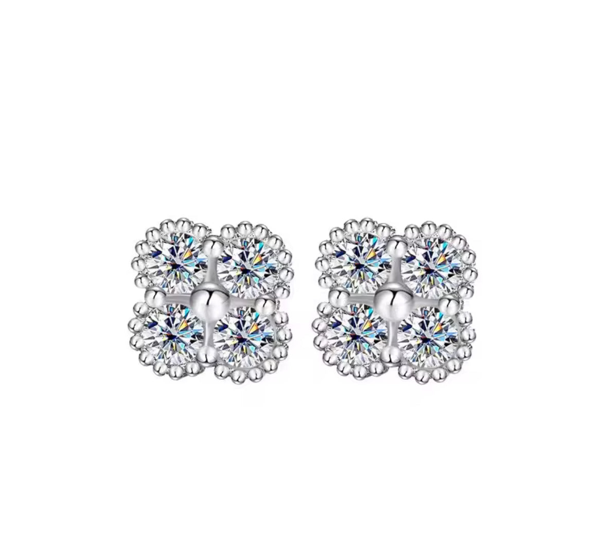 Lunar Atelier Celestial Clover Earrings