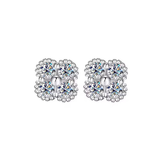 Lunar Atelier Celestial Clover Earrings